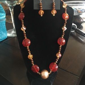 Murano Glass Necklace Set